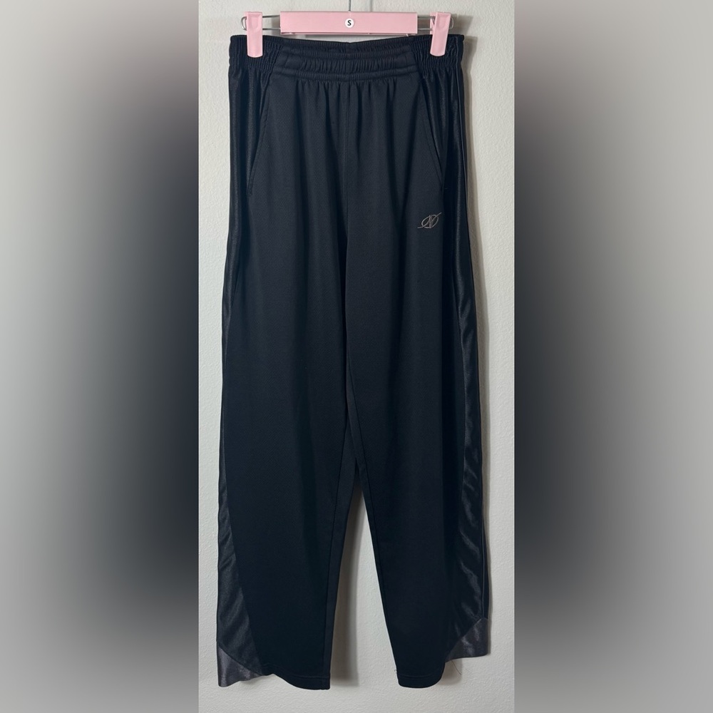 NordicTrack Black Relaxed Fit Sweatpants with Elastic Waistband